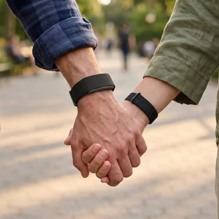 Green Lion Fit Flex Smart Fitness Band - Black