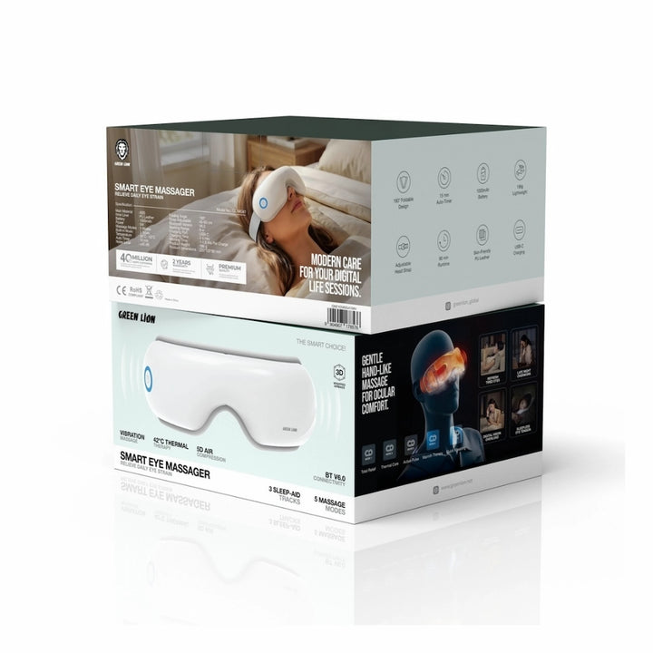 Green Lion Smart Eye Massager ReLife Daily Eye Strain