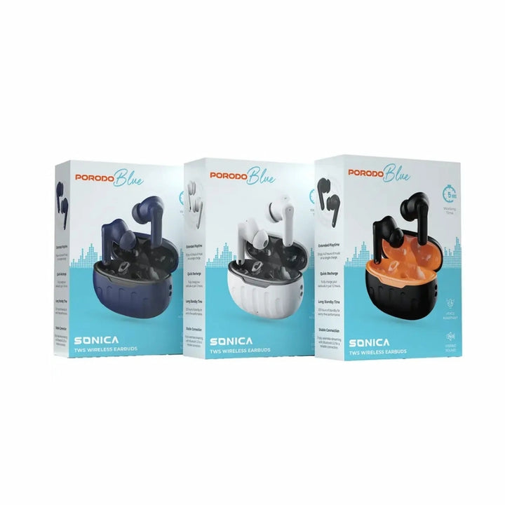 Porodo Blue TWS BT5.4 - Black