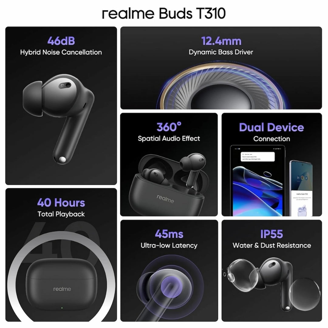 Realme T310 True Wireless Earbuds