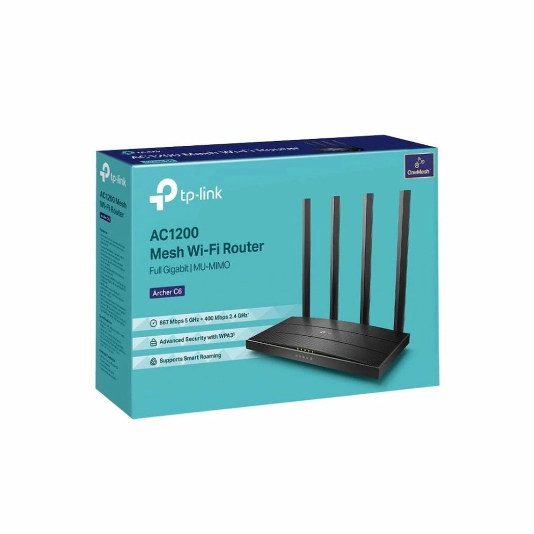 tp-link AC1200 Mesh Wi-Fi Router Archer C6